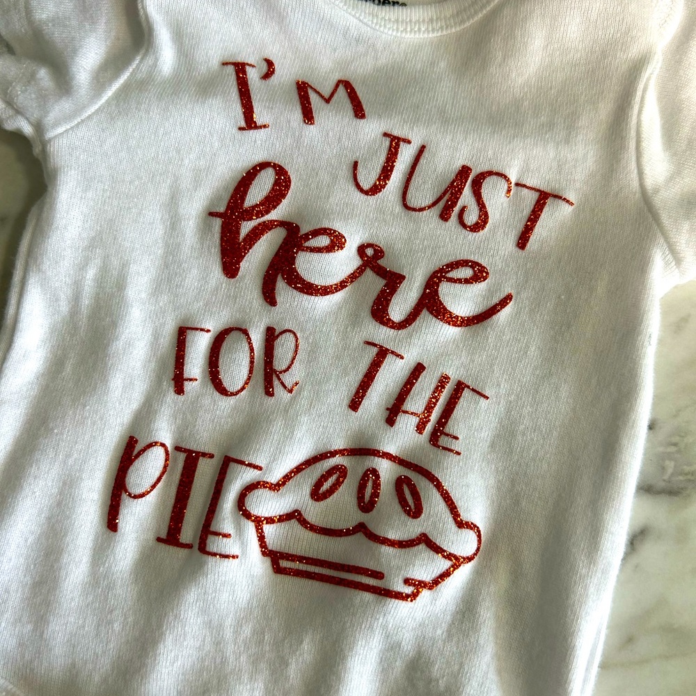 Thanksgiving baby onesie size newborn!